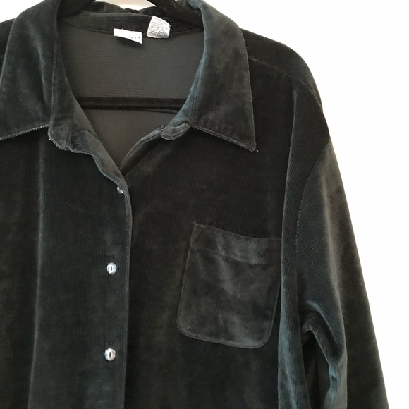Corduroy Button-Up Shirt - Picture 2 of 3